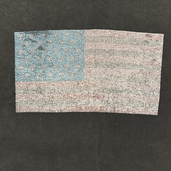 Brandy Melville Flag T Shirt - Picture 2 of 5